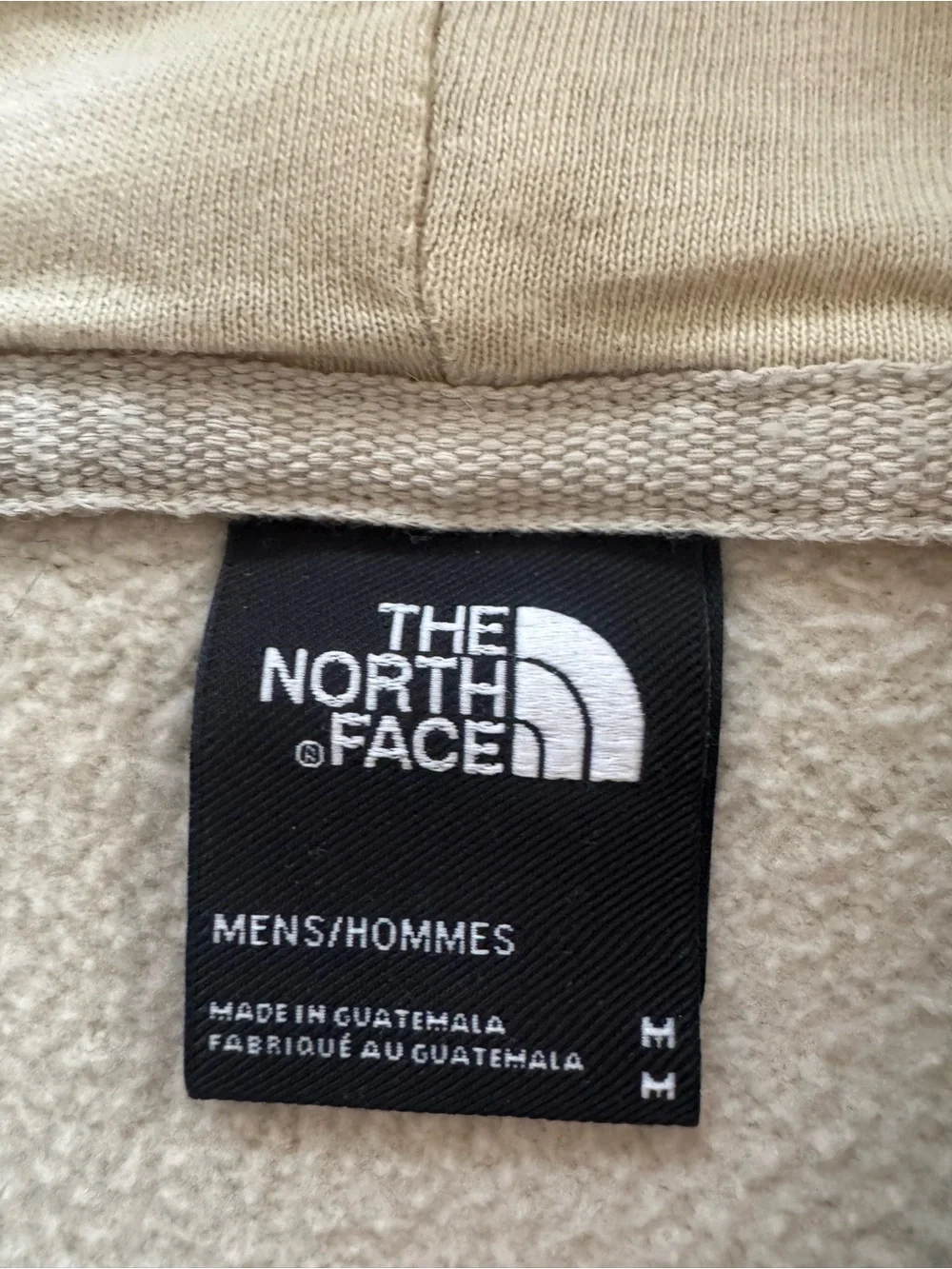 The North Face Men's Crewneck Hoodie in Beige